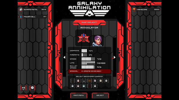 Galaxy Annihilation