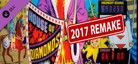 Zaccaria Pinball - House of Diamonds 2017 Table banner image