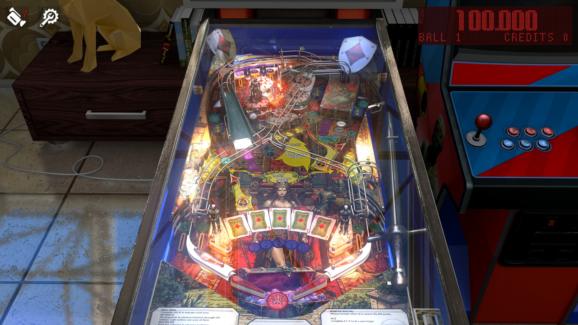 Zaccaria Pinball - House of Diamonds 2017 Table Featured Screenshot #1