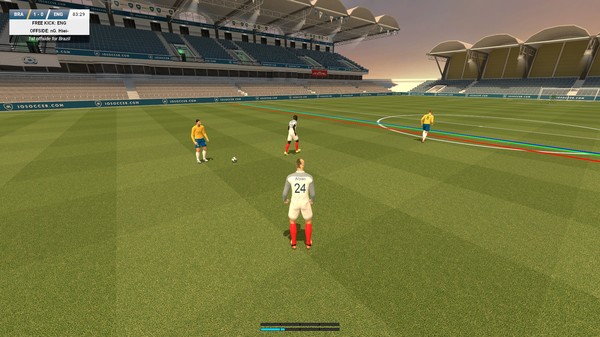 Screenshot z IOSoccer Screenshot z IOSoccer