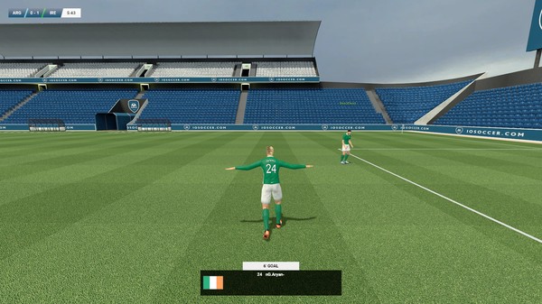 Screenshot z IOSoccer Screenshot z IOSoccer