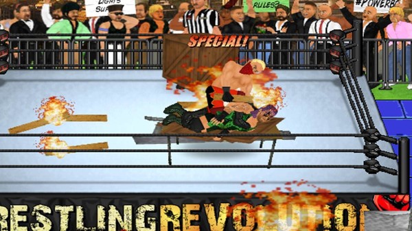 Wrestling Revolution 2D.
