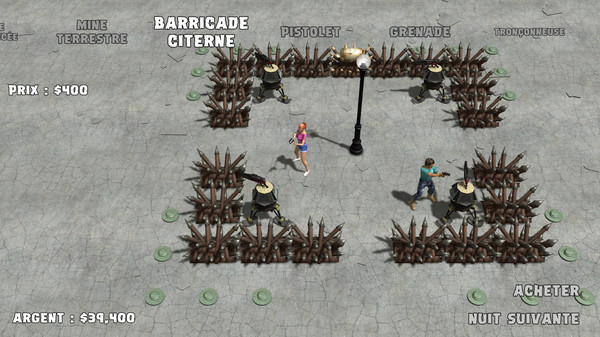 Capture d'écran 1 de Yet Another Zombie Defense HD