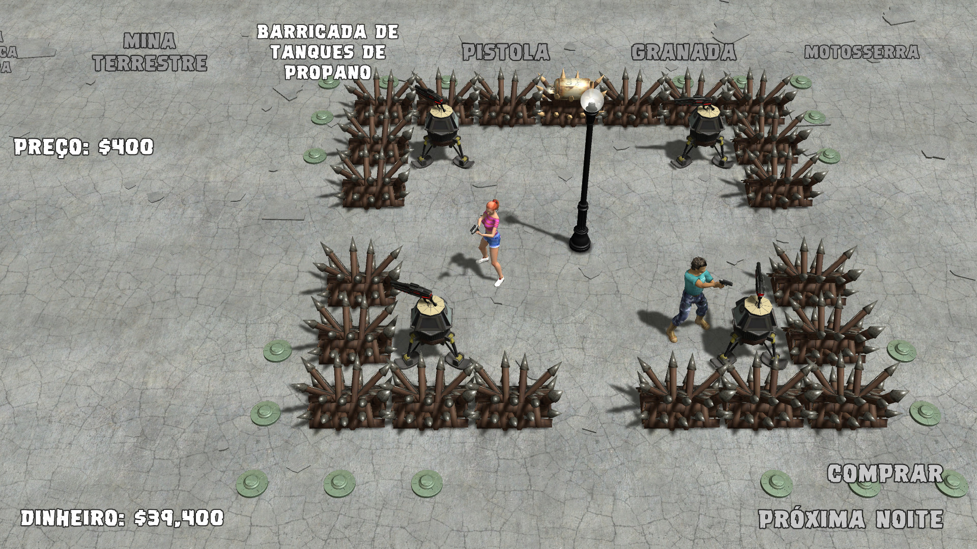 Yet Another Zombie Defense HD screenshot 1