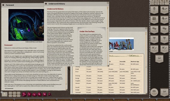 Fantasy Grounds - Underworld Races & Classes (5E)