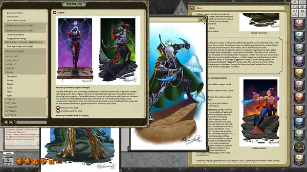 Fantasy Grounds - Underworld Races & Classes (PFRPG)
