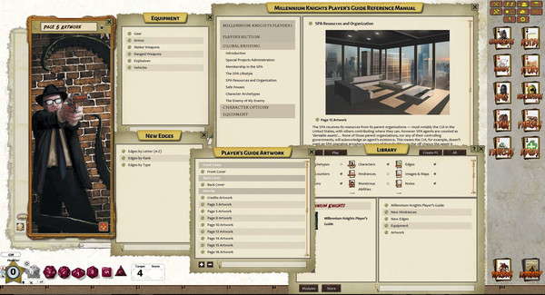 Fantasy Grounds - Millennium Knights (Savage Worlds)
