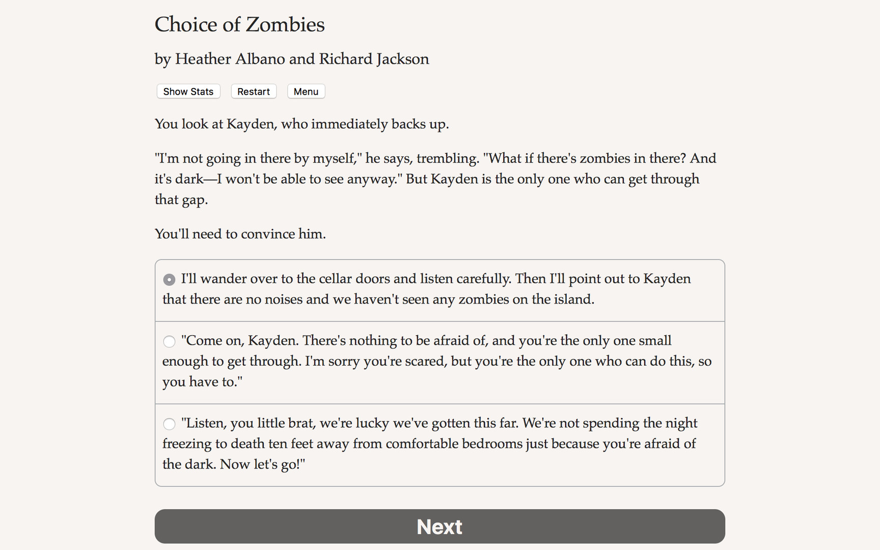 Choice of Zombies screenshot #3