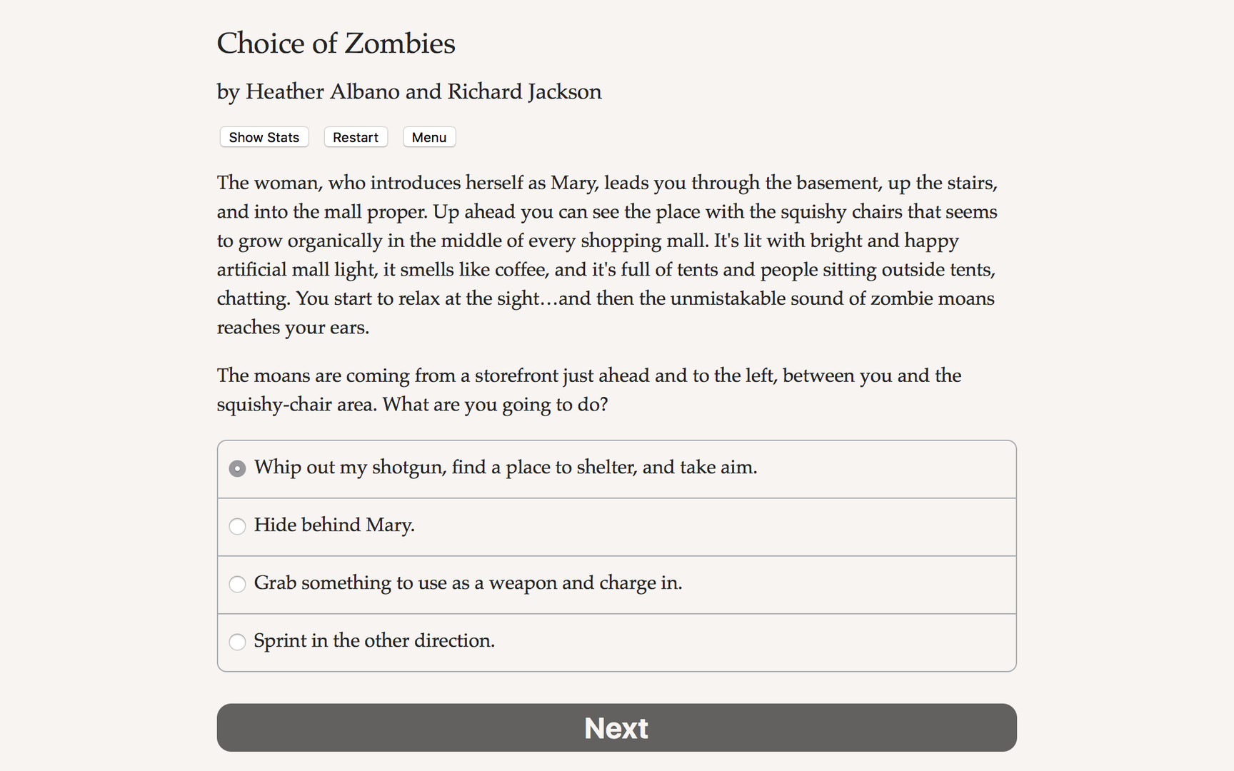Choice of Zombies screenshot #5