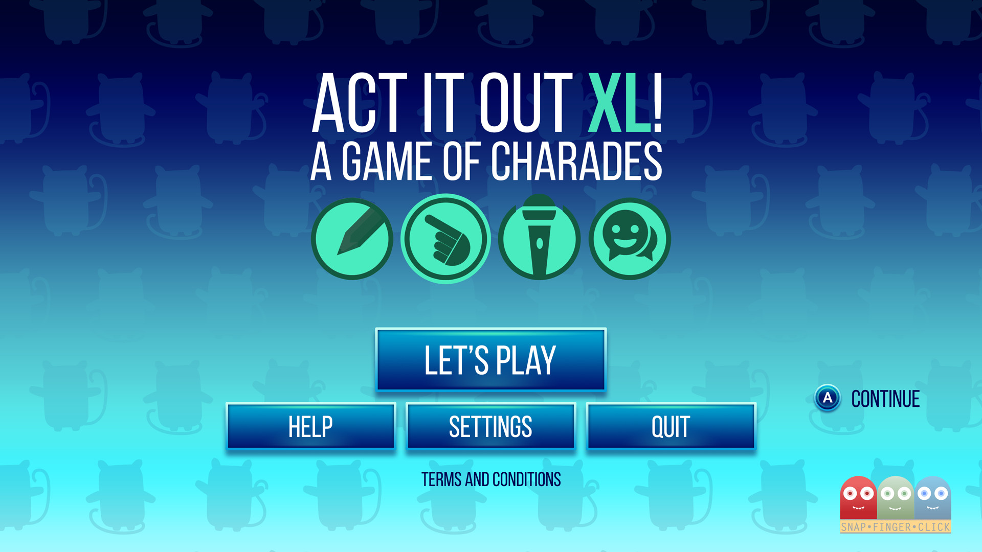 ACT IT OUT XL! A Charades Party Game
