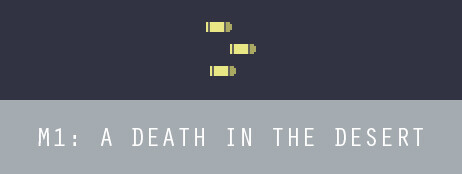 M1: A Death in the Desert cover art