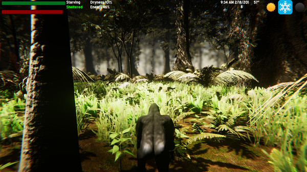 Screenshot z The Lonely Gorilla