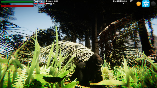 Screenshot z The Lonely Gorilla