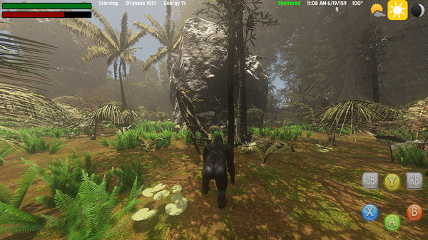 Screenshot z The Lonely Gorilla