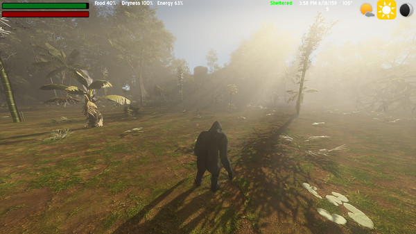 Screenshot z The Lonely Gorilla