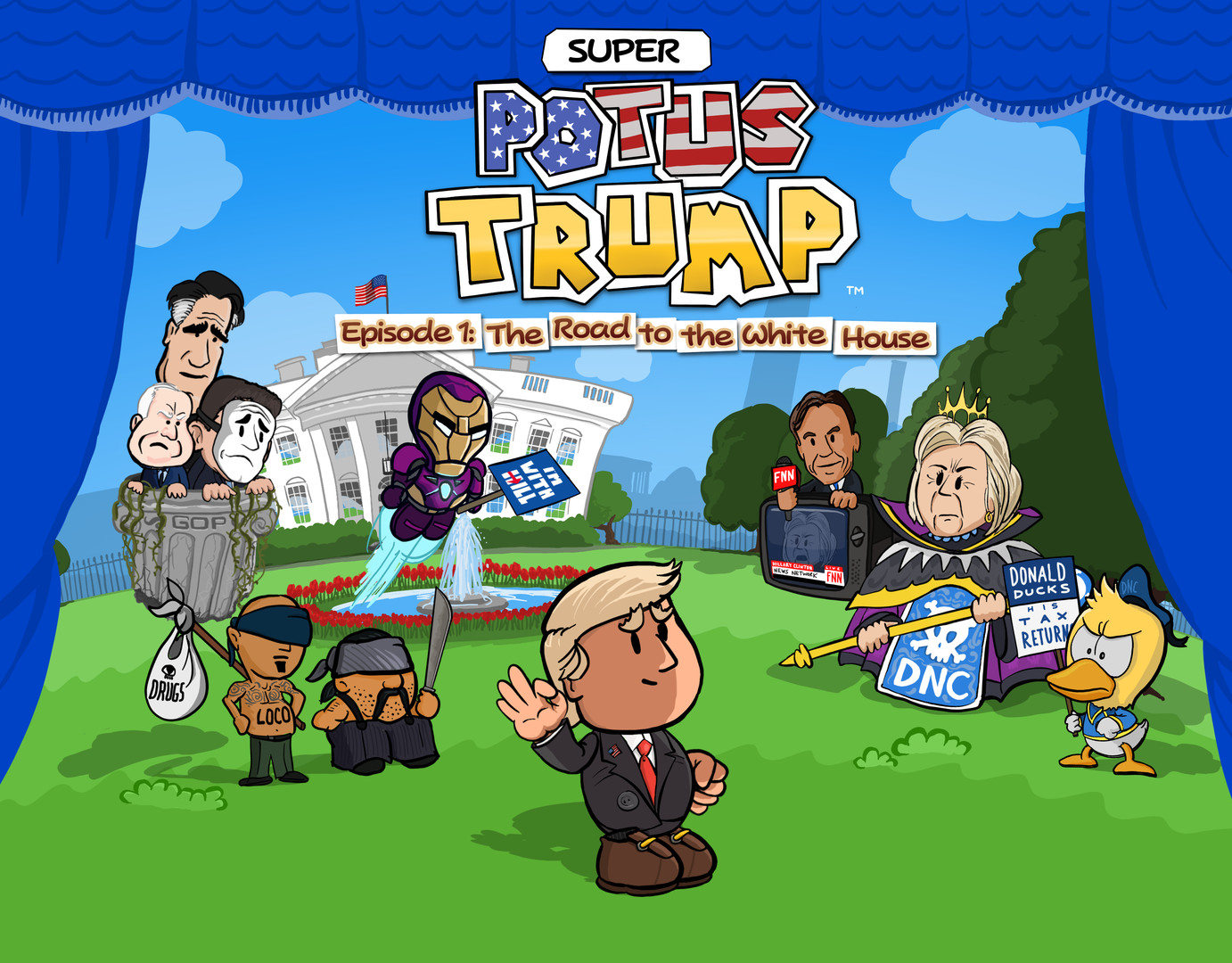 Super POTUS Trump: The Full Game! Featured Screenshot #1