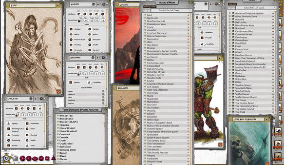 Fantasy Grounds - Dungeonlands: Tomb of the Lich Queen (Savage Worlds)
