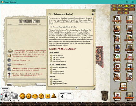 Fantasy Grounds - Deadlands Reloaded: Knights with no Armor (Savage Worlds)