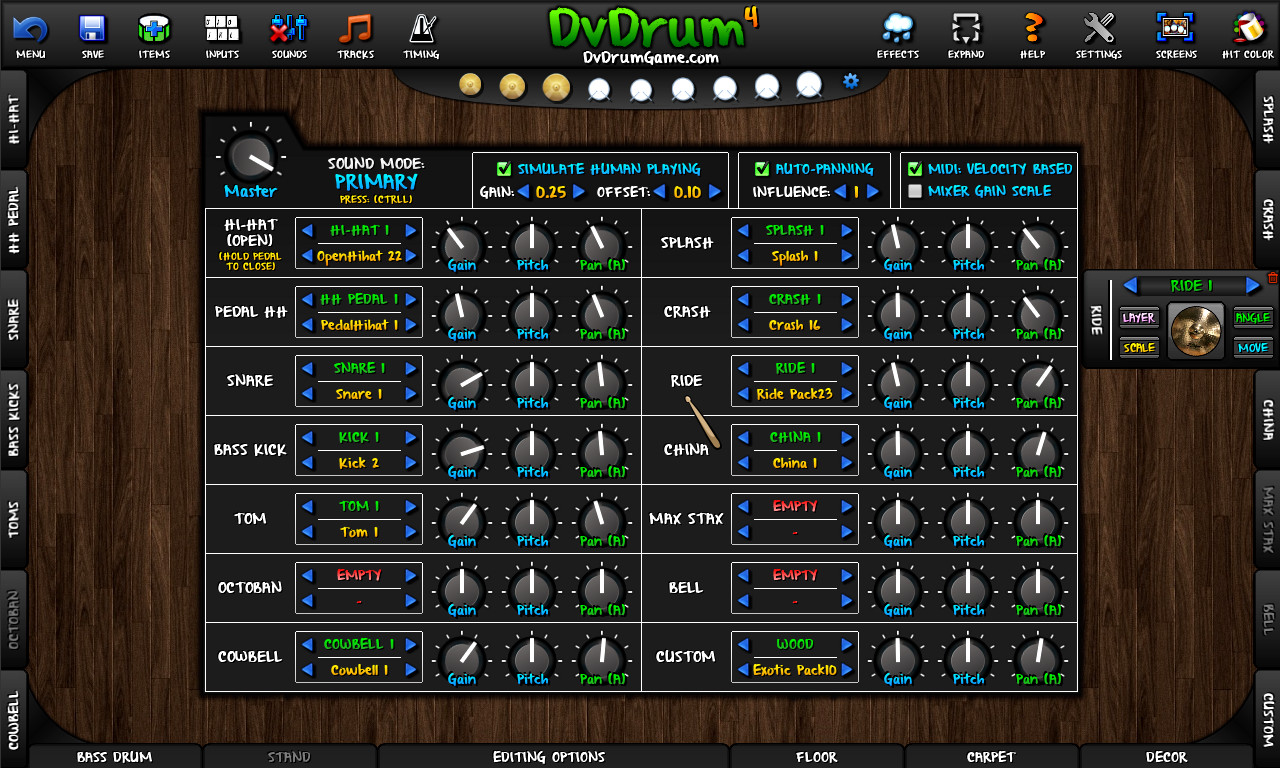 DvDrum - Ride Sound Pack Featured Screenshot #1
