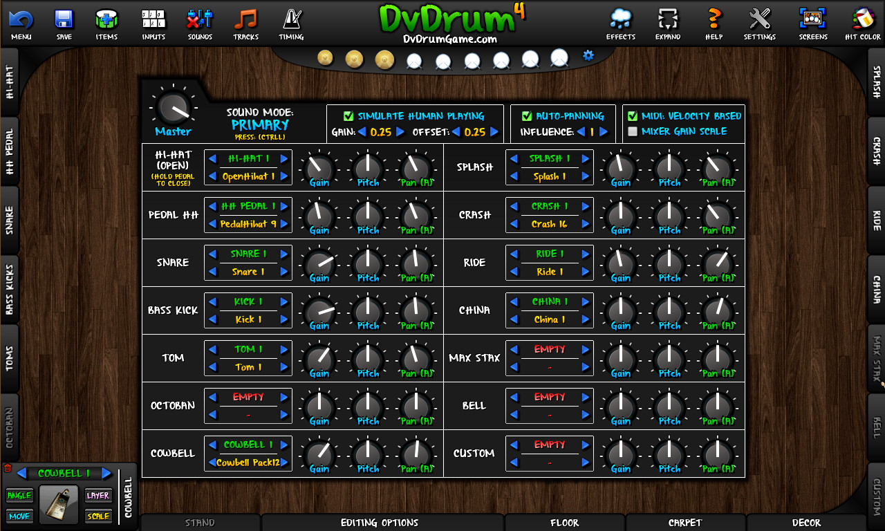 DvDrum - Cowbell Sound Pack Featured Screenshot #1