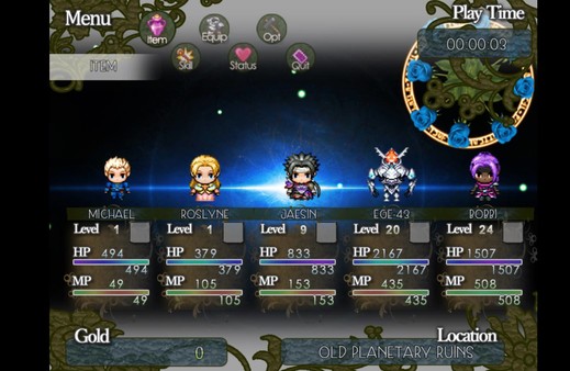 Screenshot z Dark Descent: The Blue Rose