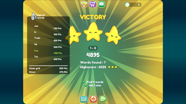 Screenshot 3 of Around the Words - more gameplay footage