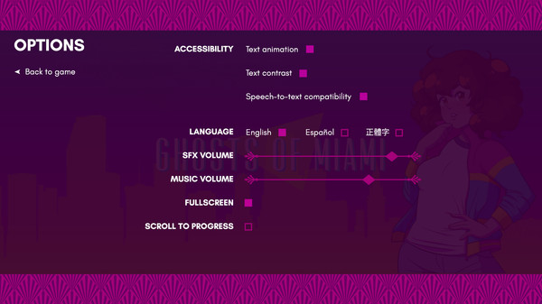 Screenshot z Ghosts of Miami