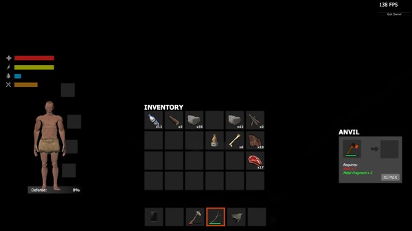 Screenshot z Gamers Unknown Survival