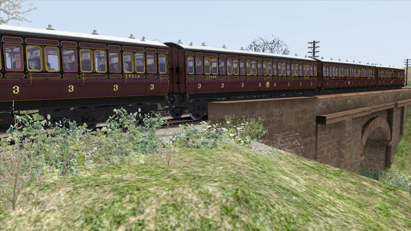 KHAiHOM.com - TS Marketplace: Caledonian Railway 45ft Non-Corridor - LMS Period 1 Add-On