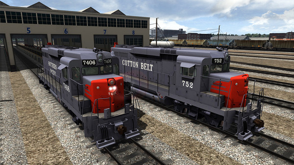 KHAiHOM.com - TS Marketplace: Southern Pacific/Cotton Belt GP30 Livery Add-On