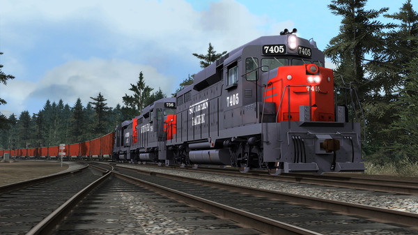 KHAiHOM.com - TS Marketplace: Southern Pacific/Cotton Belt GP30 Livery Add-On