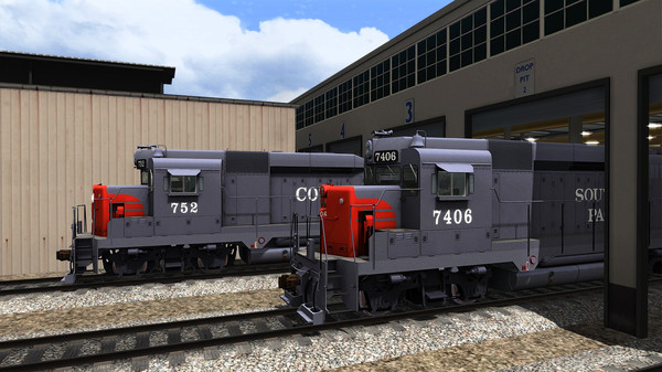 KHAiHOM.com - TS Marketplace: Southern Pacific/Cotton Belt GP30 Livery Add-On