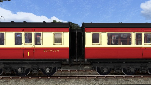 KHAiHOM.com - TS Marketplace: Caledonian Railway 65ft Grampian BR Crimson & Cream Coach Pack Add-On