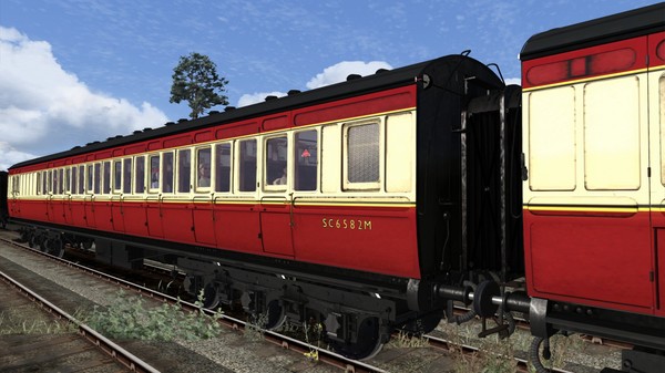 KHAiHOM.com - TS Marketplace: Caledonian Railway 65ft Grampian BR Crimson & Cream Coach Pack Add-On