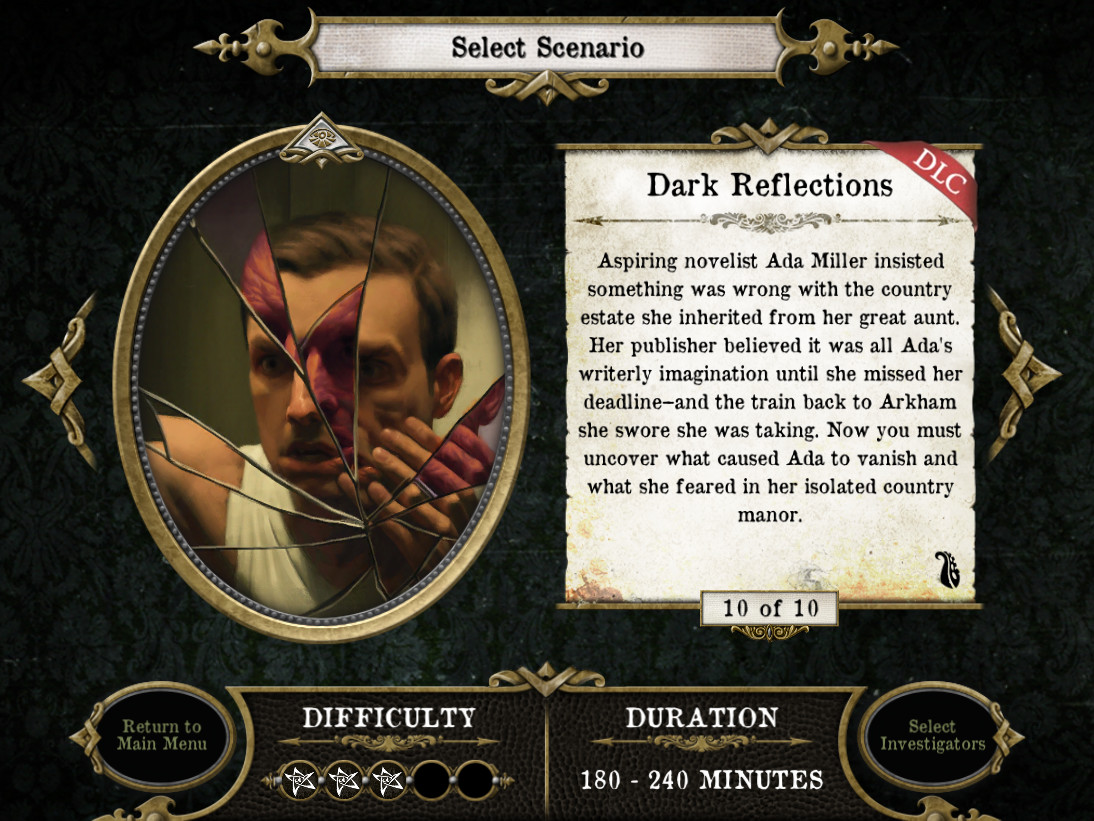 Mansions of Madness - Dark Reflections Featured Screenshot #1