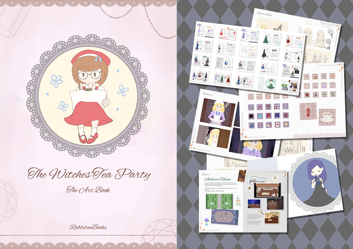 The Witches' Tea Party Art Book Featured Screenshot #1