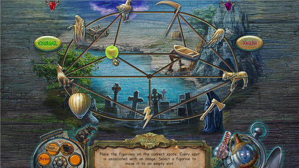 Screenshot z Dark Tales: Edgar Allan Poe's The Fall of the House of Usher Collector's Edition