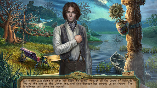 Screenshot z Dark Tales: Edgar Allan Poe's The Fall of the House of Usher Collector's Edition