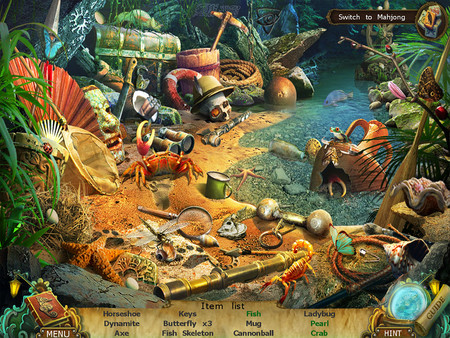 Screenshot z Mayan Prophecies: Cursed Island Collector's Edition