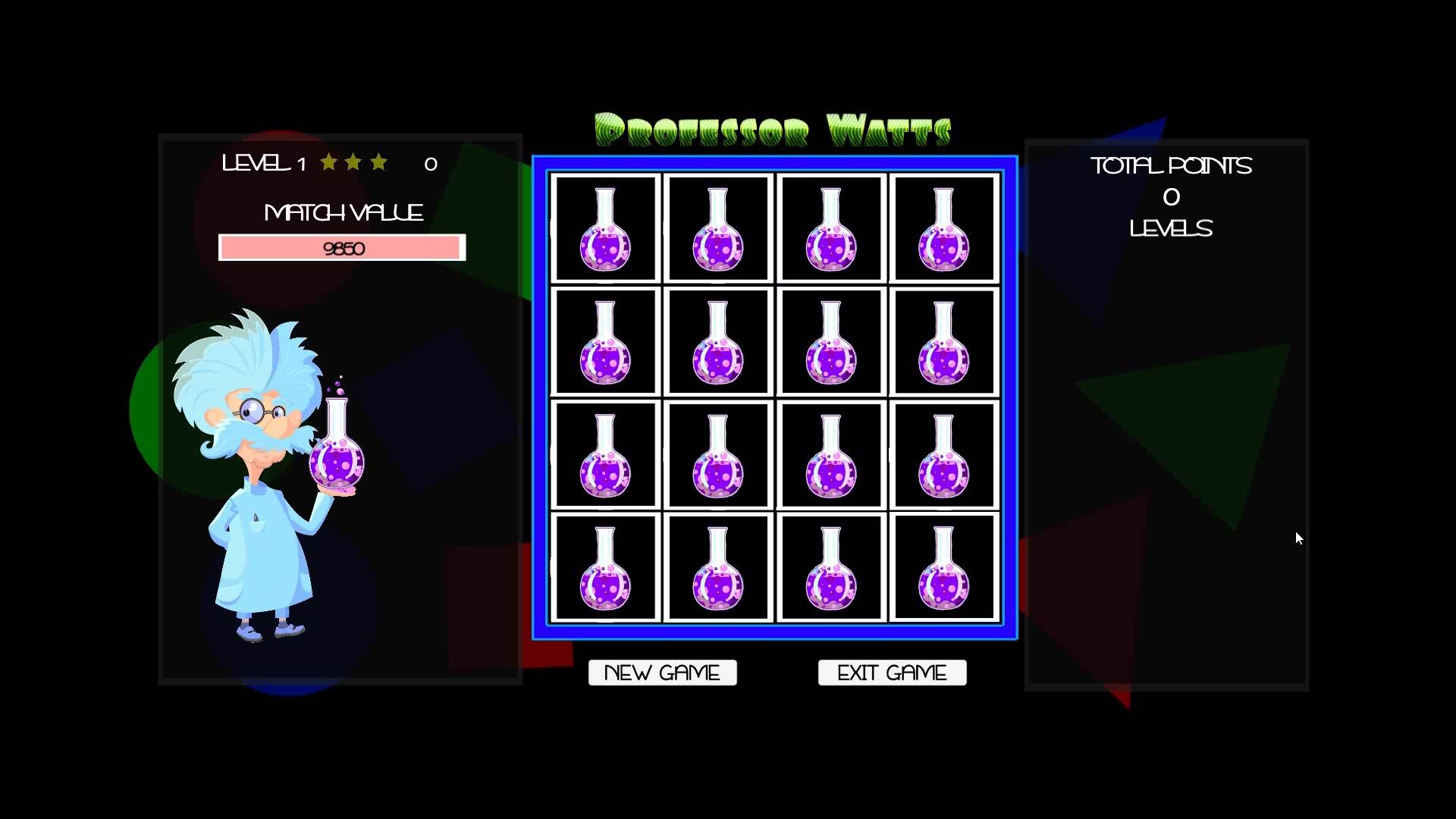 #5. Professor Watts Memory Match: Shapes And Colors (Steam) 由: Ripknot Systems