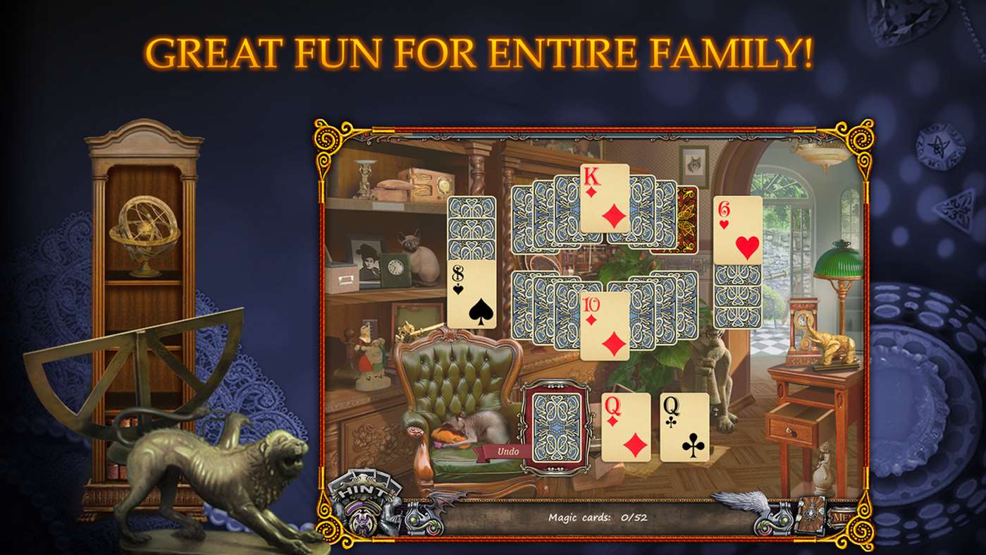 #5. Solitaire Mystery: Stolen Power (Steam) 来自: JoyBits Ltd.