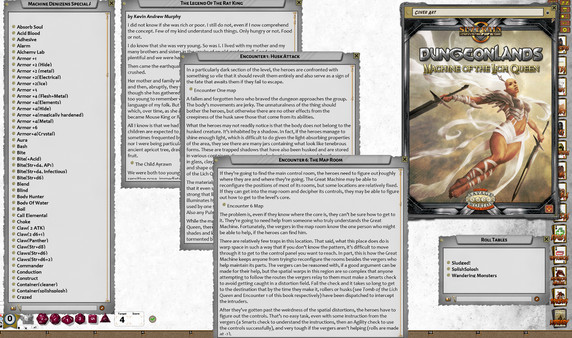 Fantasy Grounds - Dungeonlands: Machine of the Lich Queen (Savage Worlds)