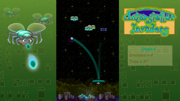 Screenshot z Interstellar Invaders