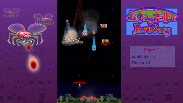 Screenshot z Interstellar Invaders