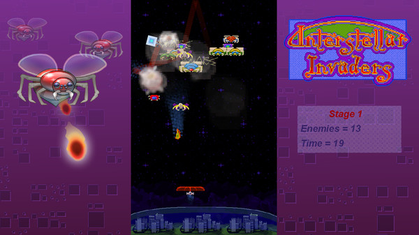 Screenshot z Interstellar Invaders