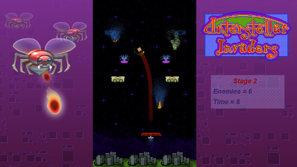 Screenshot z Interstellar Invaders