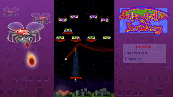 Screenshot z Interstellar Invaders