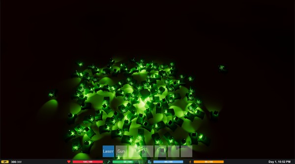 Screenshot z Voxelaxy