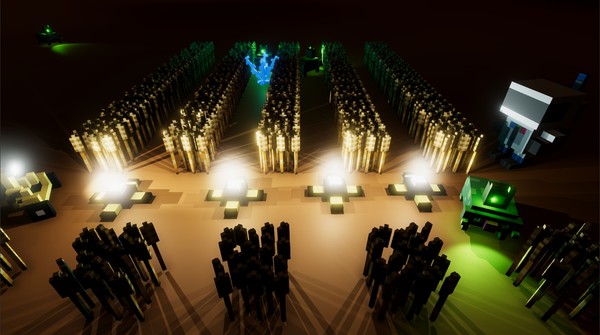 Screenshot z Voxelaxy