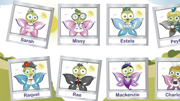 Screenshot z Butterbies